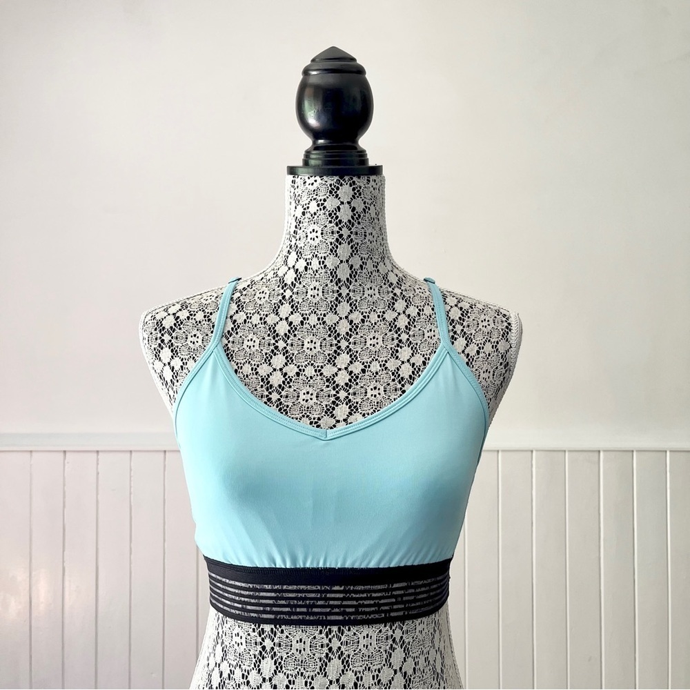 DKNY Sport Mesh Racerback Sports Bra Size M